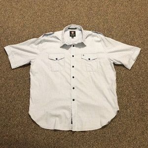 Victorinox Checkered Short Sleeve Button Down!